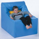Vibroacoustic Lounger Chair including Sound System